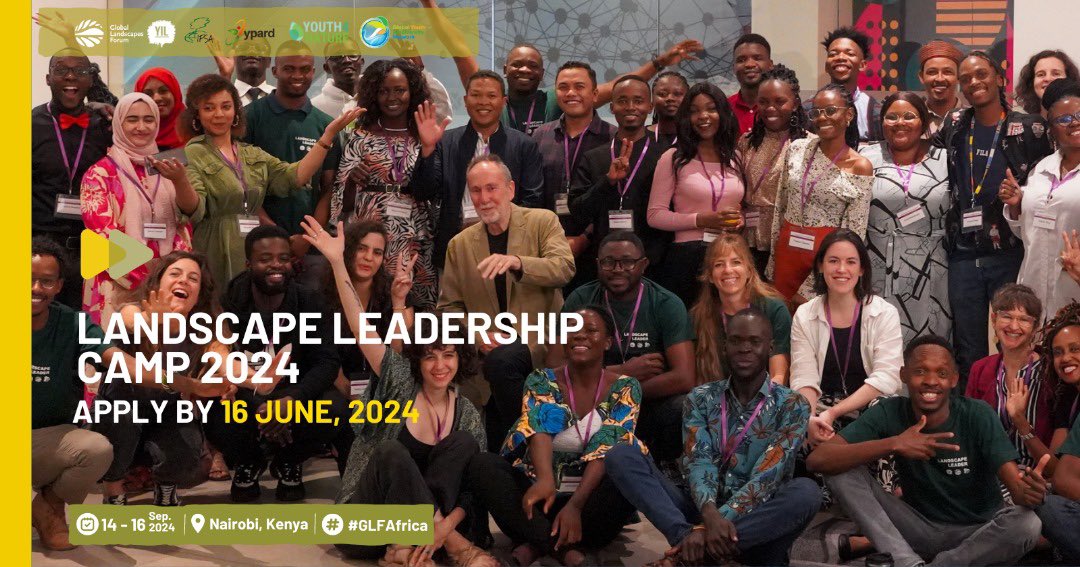 Global Landscapes Forum (GLF) 2024 Landscape Leadership Camp for young Africans