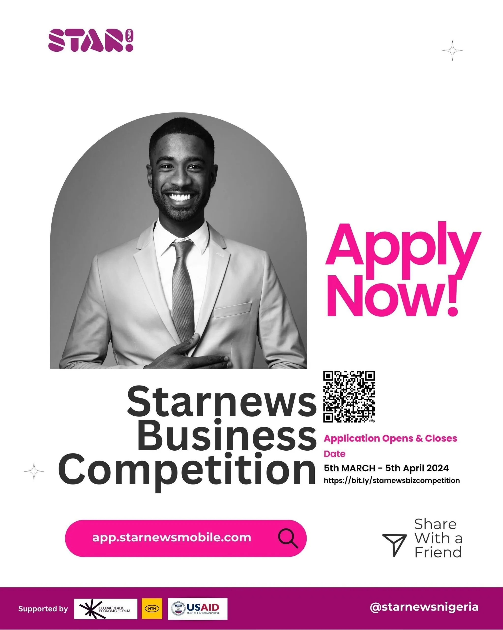 StarNews Business competition for Nigerian Entrepreneur | Up to 10 Million Naira