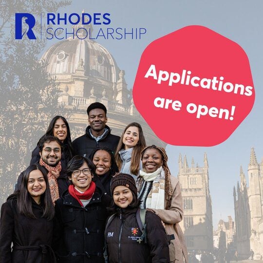 Rhodes Global Scholarships 2025 for Postgraduate Study at the University of Oxford, United Kingdom |Fully Funded