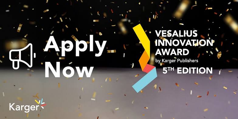 Karger Vesalius Innovation Award 2024 for Entrepreneurs Worldwide