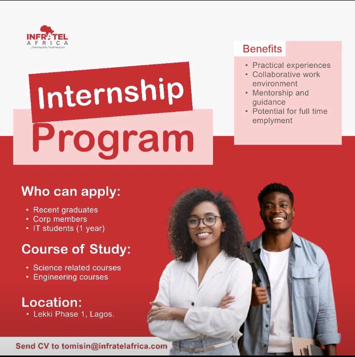 Internship Program 2024 at Infratel Africa