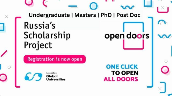 Open Doors Scholarship 2025 in Russia