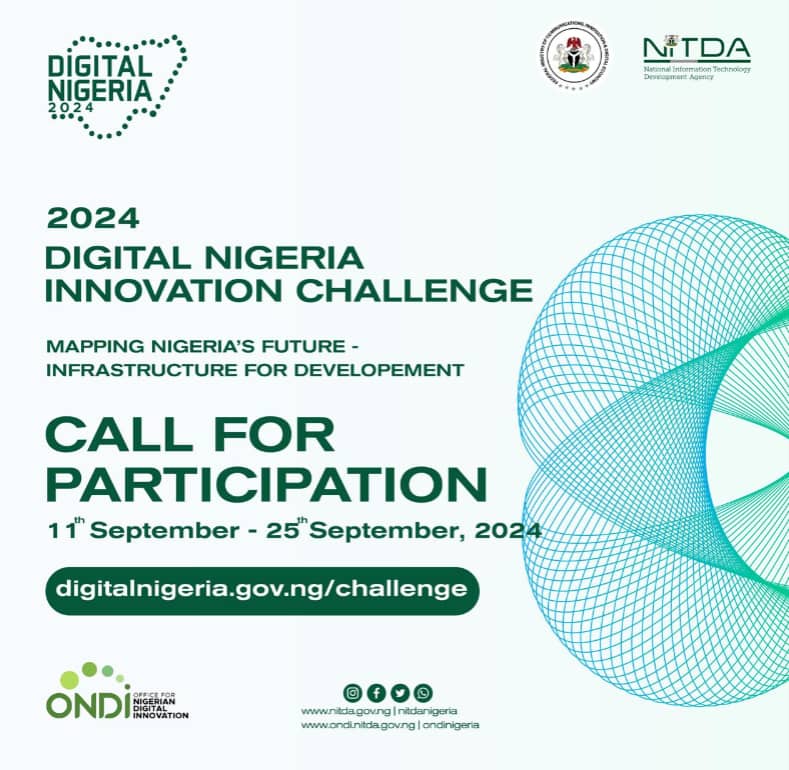 NITDA Digital Nigeria Innovation Challenge 2024 | Up to 11 Million Prize