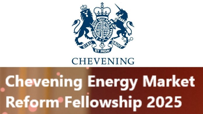 Chevening Energy Market Reform Fellowship 2025 | Fully Funded