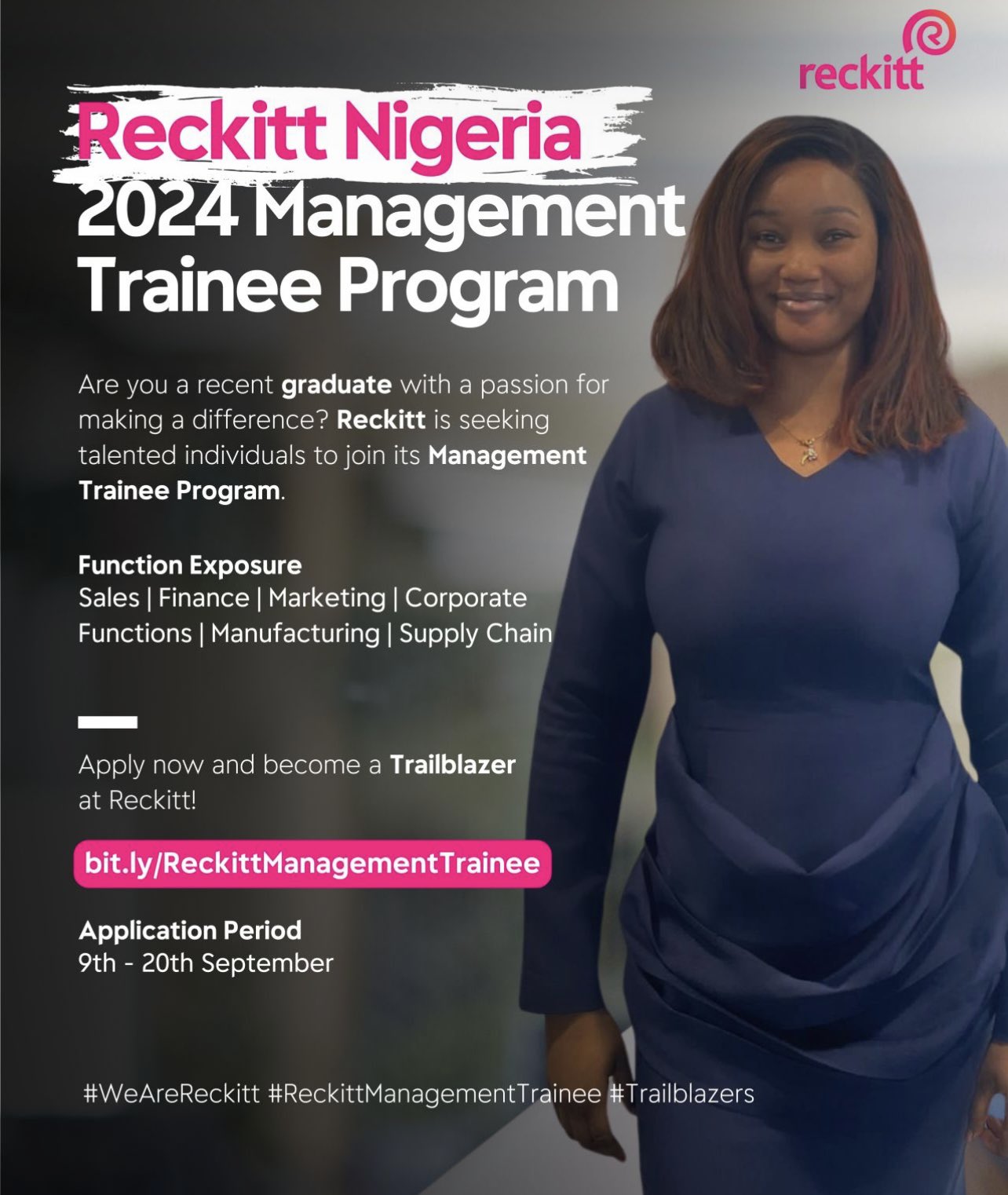 Reckitt Nigeria 2024 Management Trainee Program