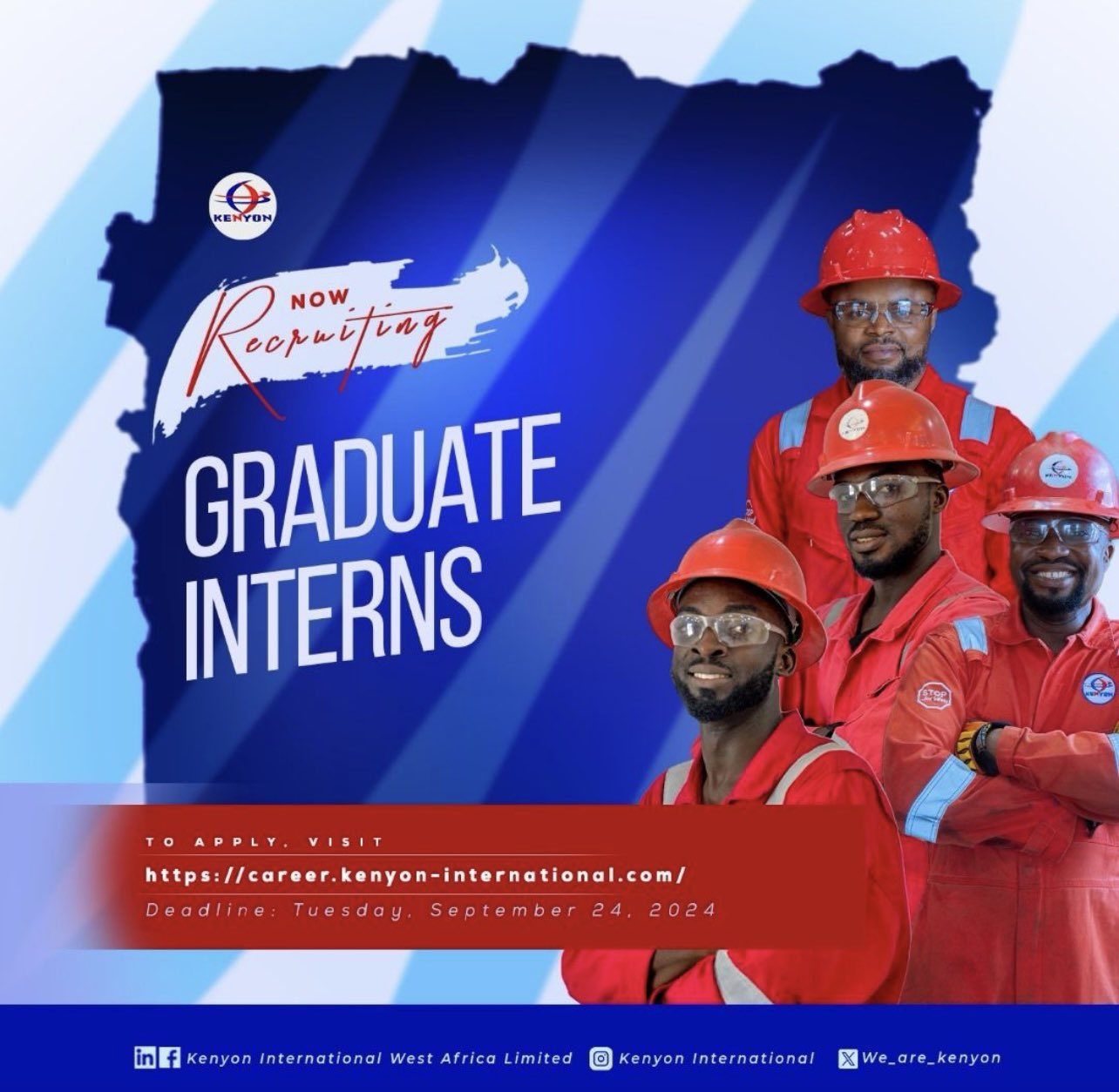 Graduate Intern at Kenyon International West Africa Company Limited