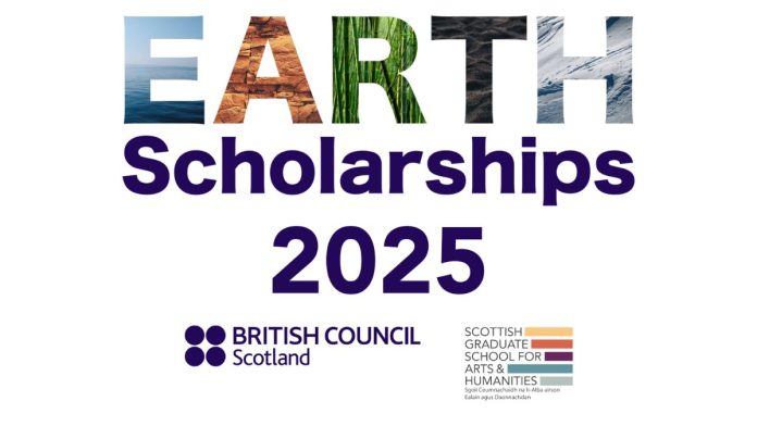 The British Council Scotland Scholarships 2025 (SGSAH EARTH)