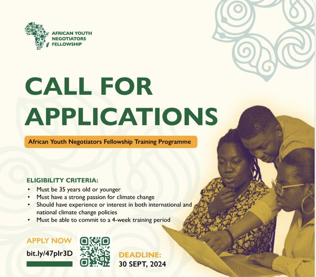 Green Africa Youth Organization (GAYO) African Youth Negotiators Fellowship Program 2024