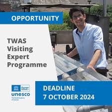 TWAS Visiting Expert Program 2025 for Developing Countries