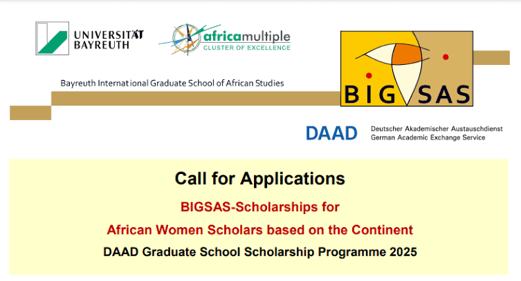 University of Bayreuth BIGSAS Scholarships 2025 for African Women Scholars