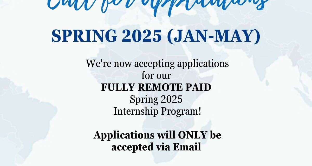 Spring Remote Internships 2025 at The Fund For Peace (FFP) (up to $700/month)