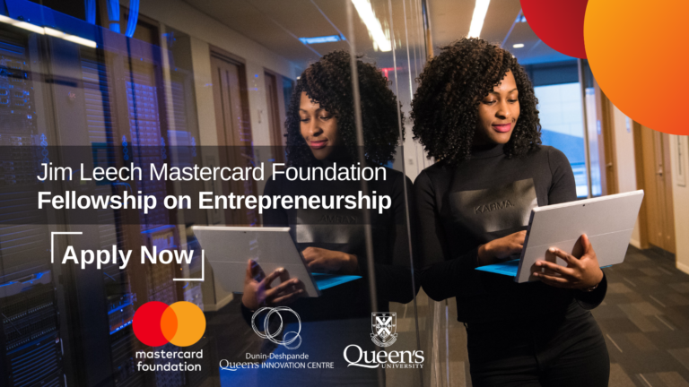 Jim Leech Mastercard Foundation Fellowship on Entrepreneurship 2025