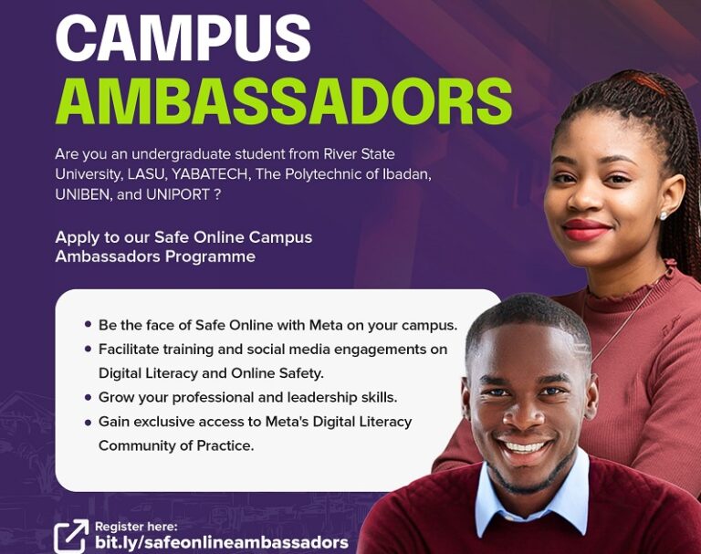 Safe Online Campus Ambassadors Program 2024-2025