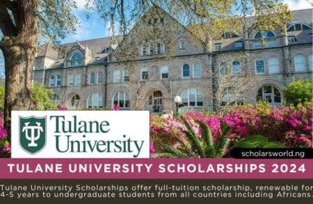 Tulane University Sub-Saharan Africa Leadership Awards 2025 (Full Tuition-Fee)