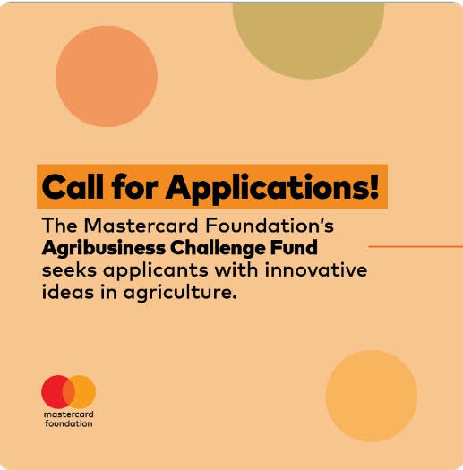 Mastercard Foundation FRP Agribusiness Challenge Fund 2024 For Africans