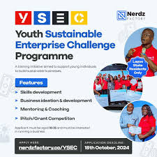 Youth Sustainable Enterprise Challenge Program (YSEC) | Training, Mentorship and, Funding