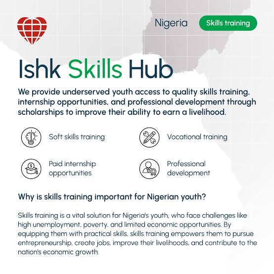 ISHK Tolaram Foundation Skills Acquisition Program 2024 For Young Nigerians