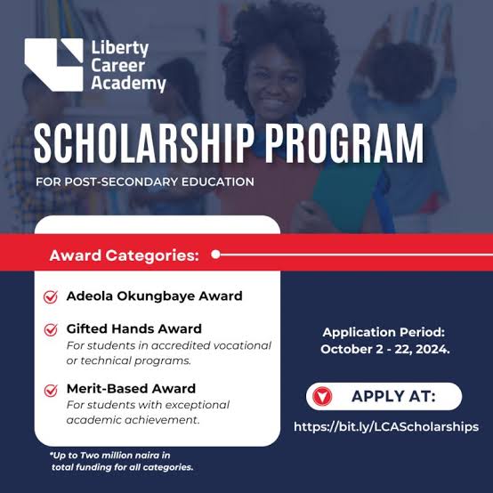 LCA Undergraduate Scholarship 2024 For Nigerian Students