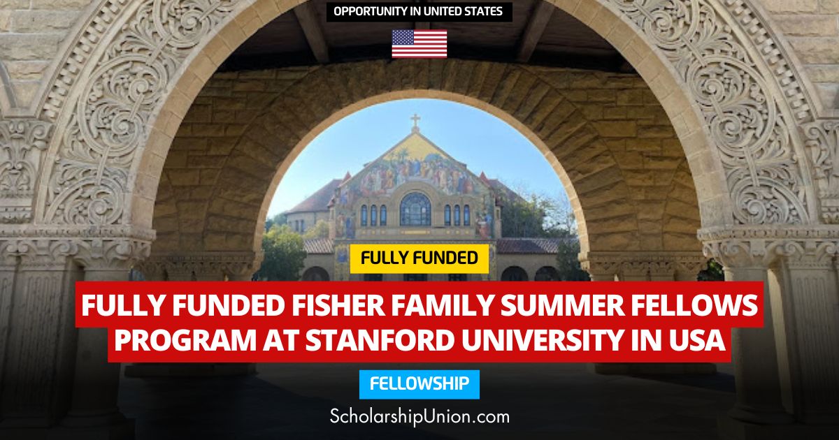 Fully Funded 2025 SFF Summer Fellows Program in USA