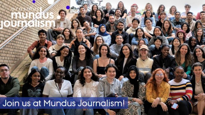 2025 Journalism Scholarship by Erasmus Mundus  