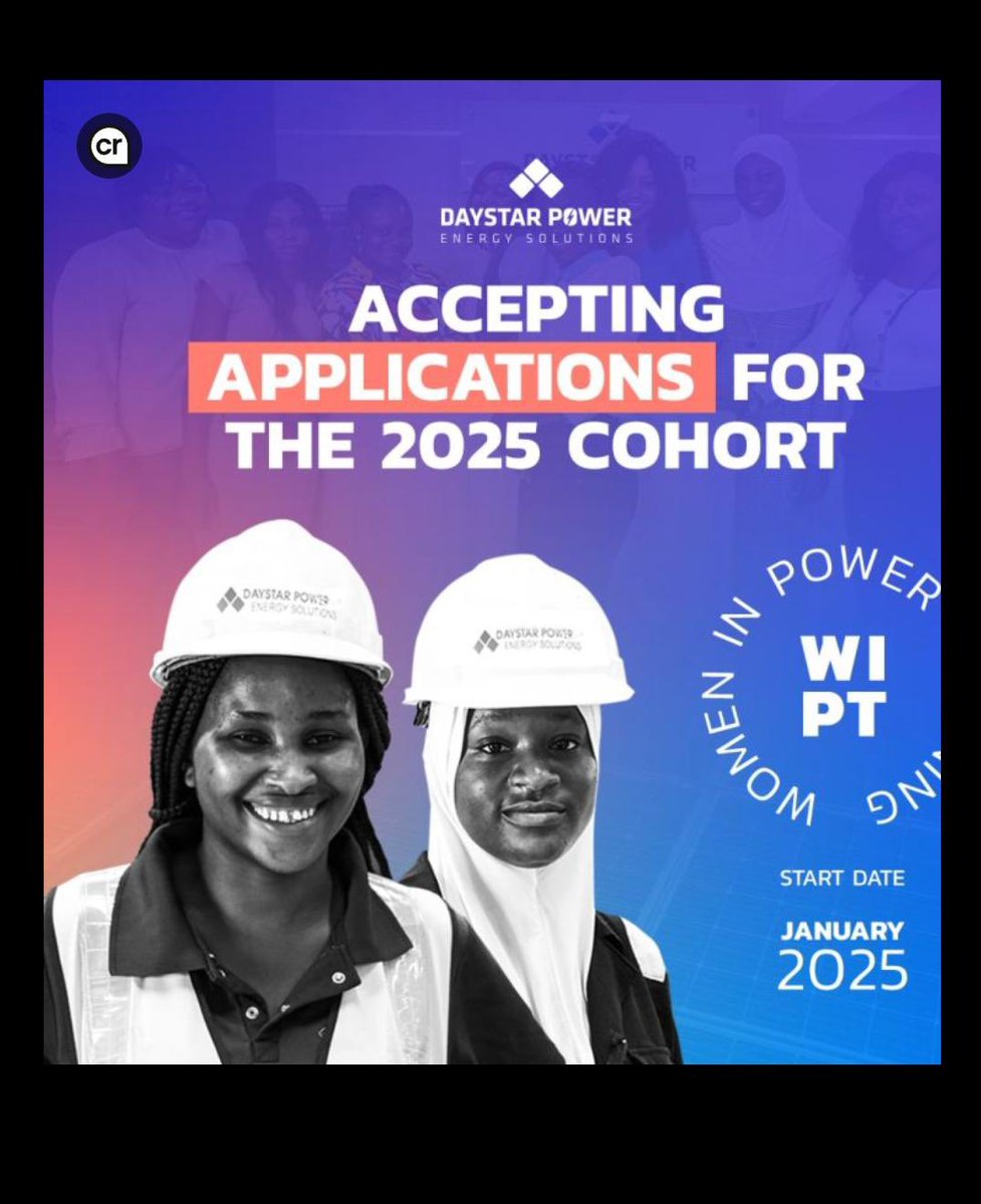 Women in Power Trainee Program 2025 at Daystar Power Energy Solution