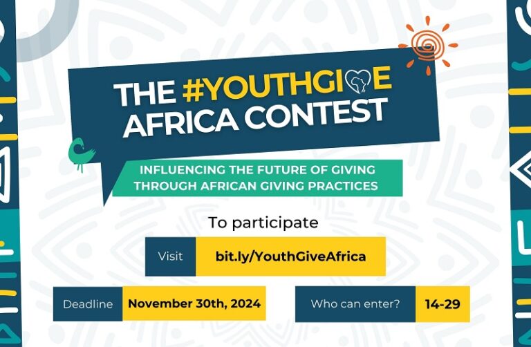 Giving Tuesday #YouthGive Africa Contest 2024 | up to $1,500