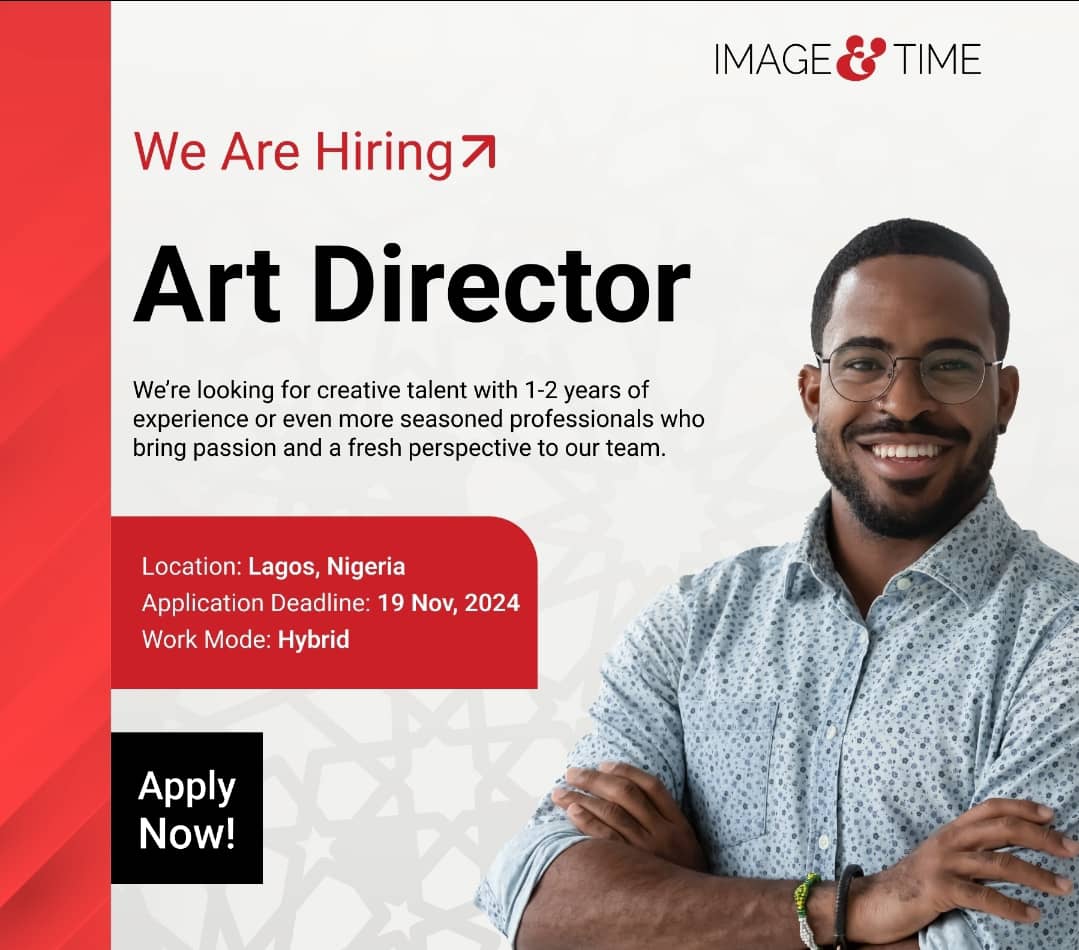 Image & Time is Hiring an Art Director