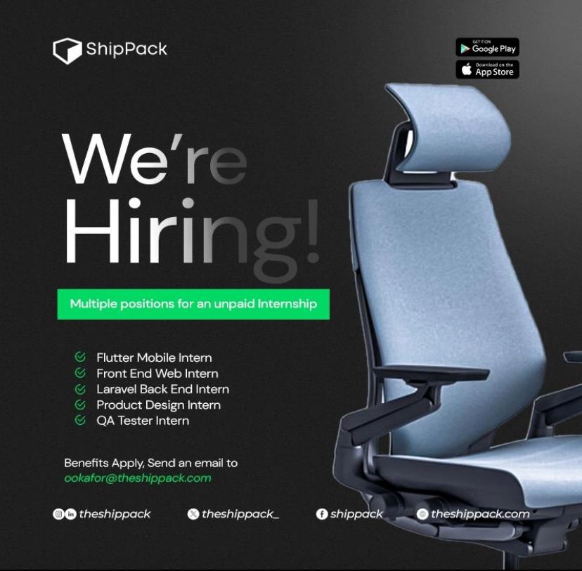 ShipPack is Hiring Interns for Remote Tech Roles