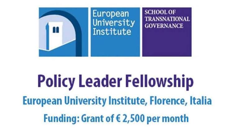 Fully Funded 2025 EUI Leaders Fellowship in Italy