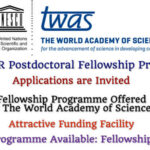 TWAS-CSIR Postgraduate Fellowship 2025