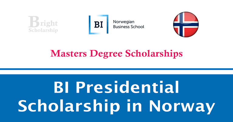 BI Norwegian Business School Presidential Scholarship 2025 For International Students