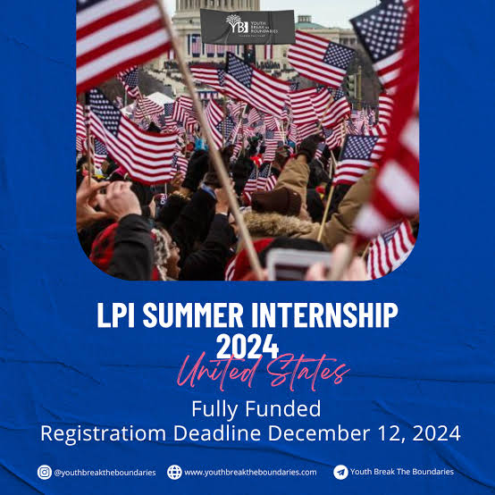 Summer Internship 2025 by LPI in the United States