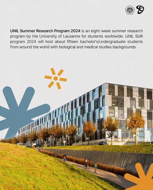 2025 Summer Research Program by UNIL to study in Switzerland