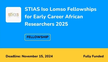 Iso Lomso Fellowship 2025 for African Researchers {Fully Funded}