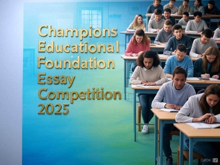 Champions Educational Foundation Essay Competition 2025