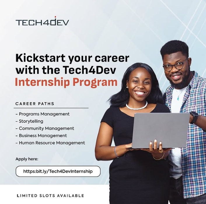 Tech4Dev Paid Internship Program 2025