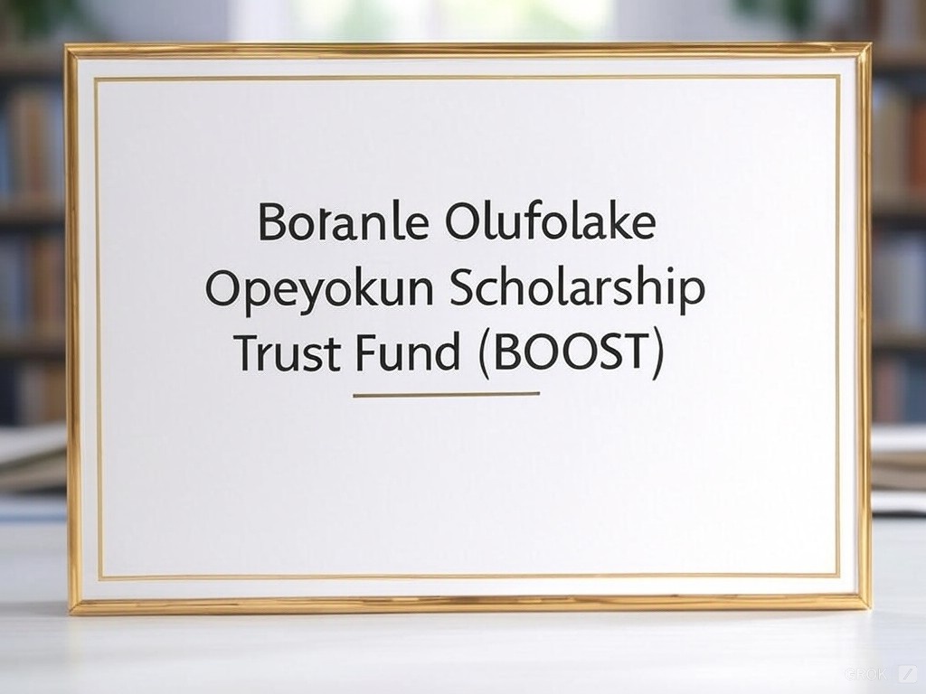 Bolanle Olufolake Opeyokun Scholarship Trust Fund (BOOST)