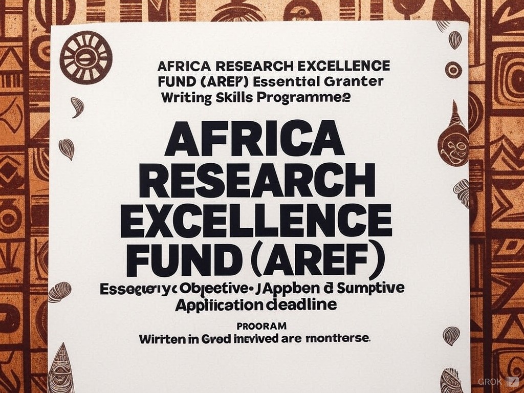 Africa Research Excellence Fund (AREF) Essential Grant Writing Skills Programme 2025