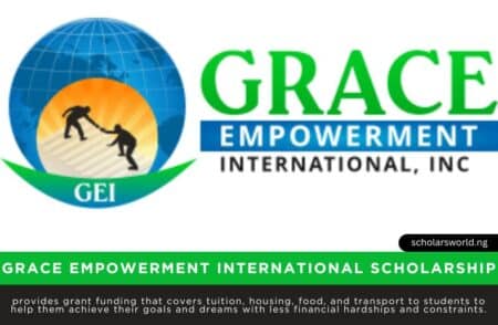 Grace Empowerment International 2025 Undergraduate Scholarship