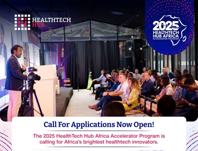 Call for Applications: HealthTech Hub Africa Accelerator Program 2025