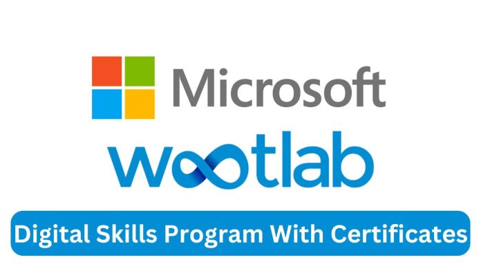 Microsoft Wootlab Digital Skills Program (With Certificate) 2025