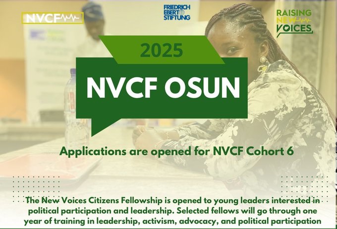 New Voices Citizen Fellowship (NVCF) 2025