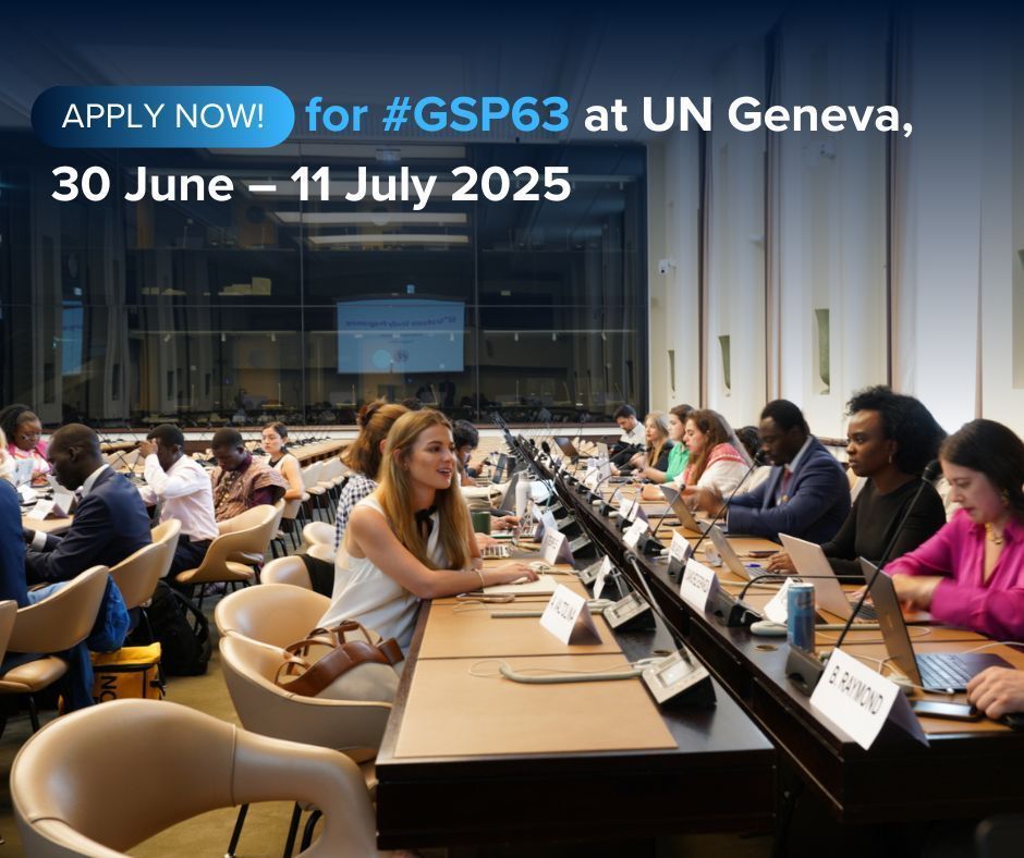 United Nations 63rd Graduate Study Programme 2025