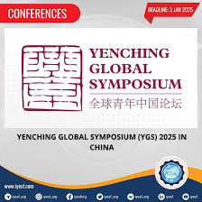 2025 Yenching Global Symposium in China (Fully Funded)