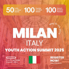 2025 Youth Action Summit in Italy for International Youths