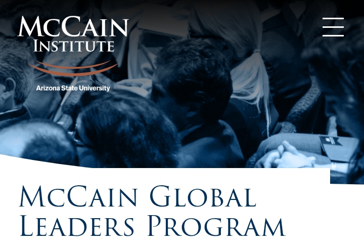 Global Leaders Program 2025 by McCain Institute