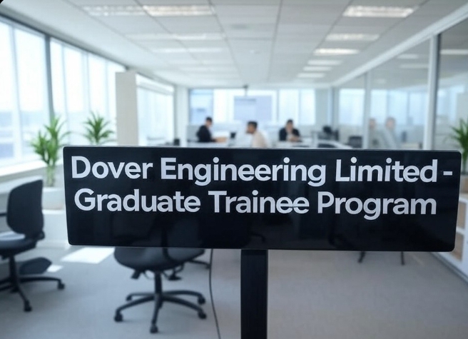 2025 Graduate Trainee at Dover Engineering Limited