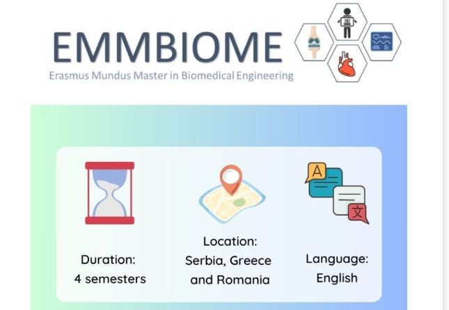 EMMBIOME Erasmus Mundus Scholarship 2025/27