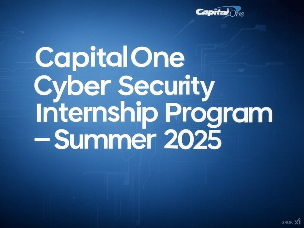 Capital One Cyber Security Internship Program – Summer 2025