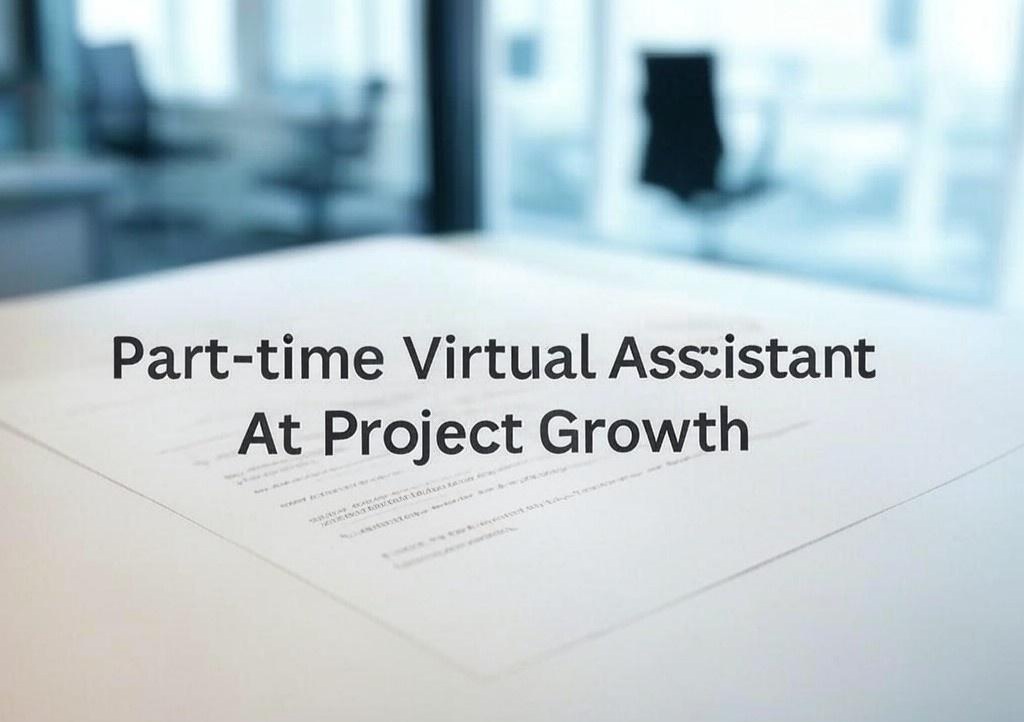 Part-time Virtual Assistant At Project Growth